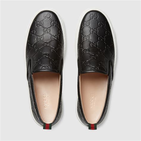 gucci slip on womens shoes|gucci slip on shoes men.